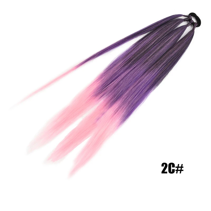 Удлинитель для хвоста синтетические боксерские косички обертывание вокруг