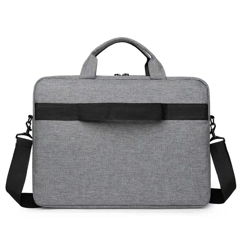 6*41*30CM Navy Black 15.6 Inches Laptop Office Bag Briefcase Handbag