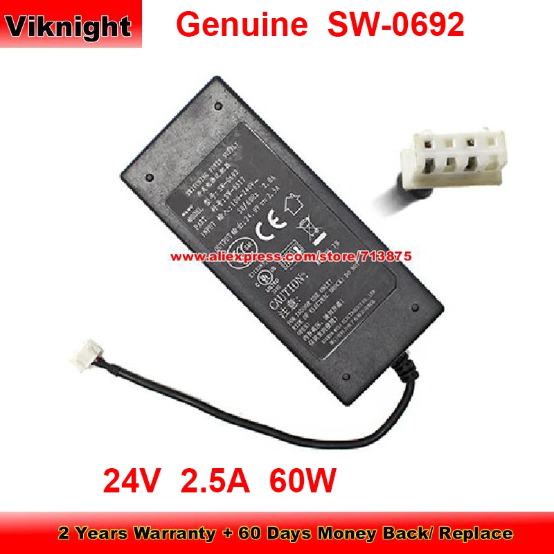 

Genuine SW-0692 AC Adapter 24V 2.5A 60W Charger for KLEC SW-6517 Switching Power Supply