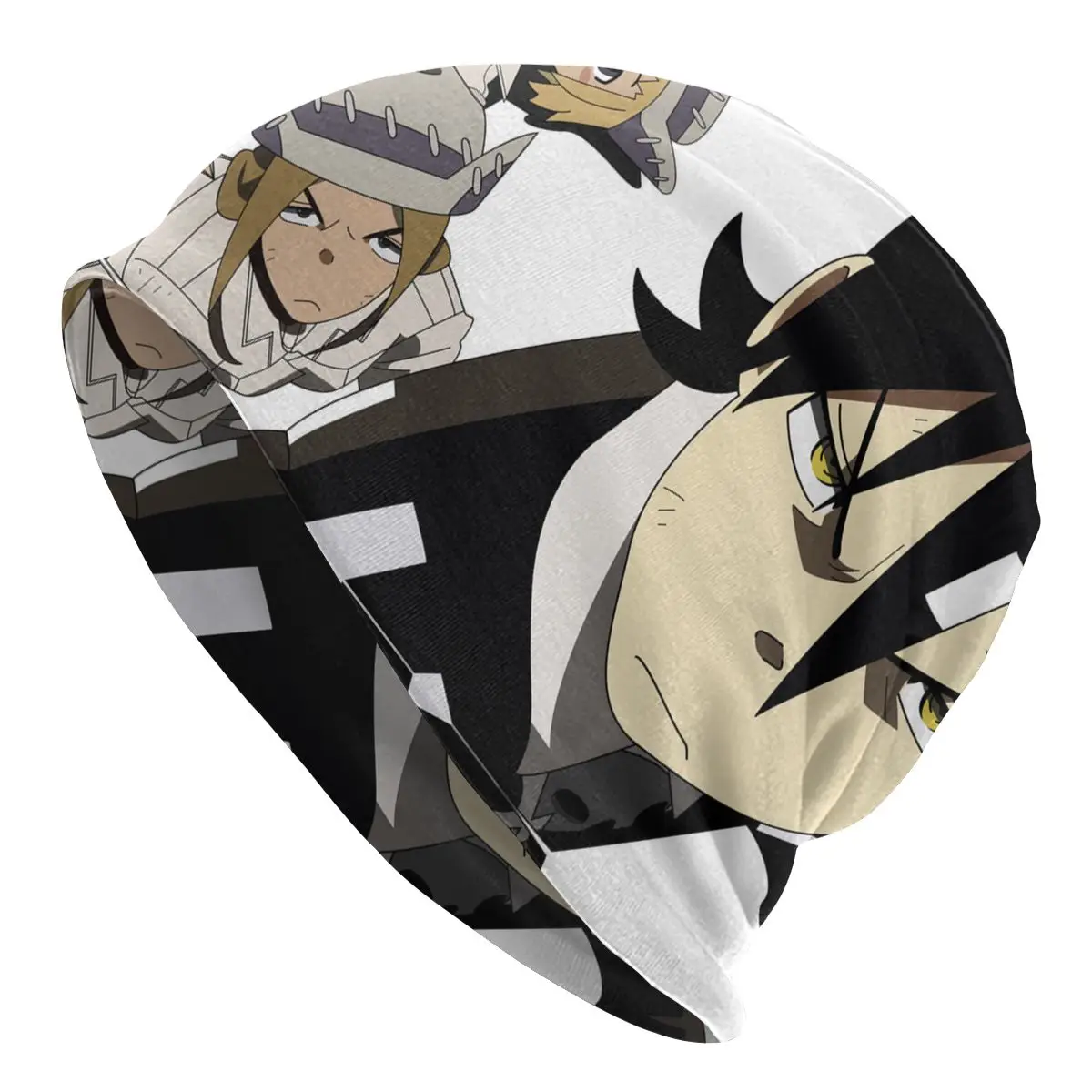 

Soul Eater Death The Kid Magic Comics Looking At You Men Women Beanies Outdoor Ski Cap Double Layer Fabric Bonnet Hat