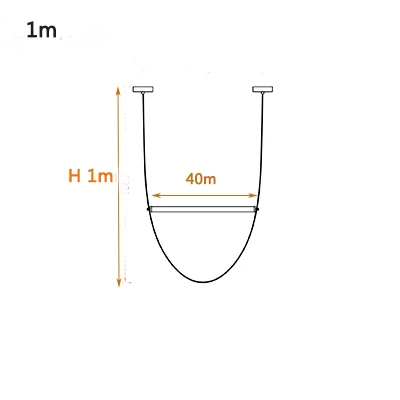 Современная Скандинавская лампа в стиле пост-модерн для ресторана, гостиной, лампа с ремнем, дуплексная лестница для отеля, светодиодная дизайнерская простая люстра