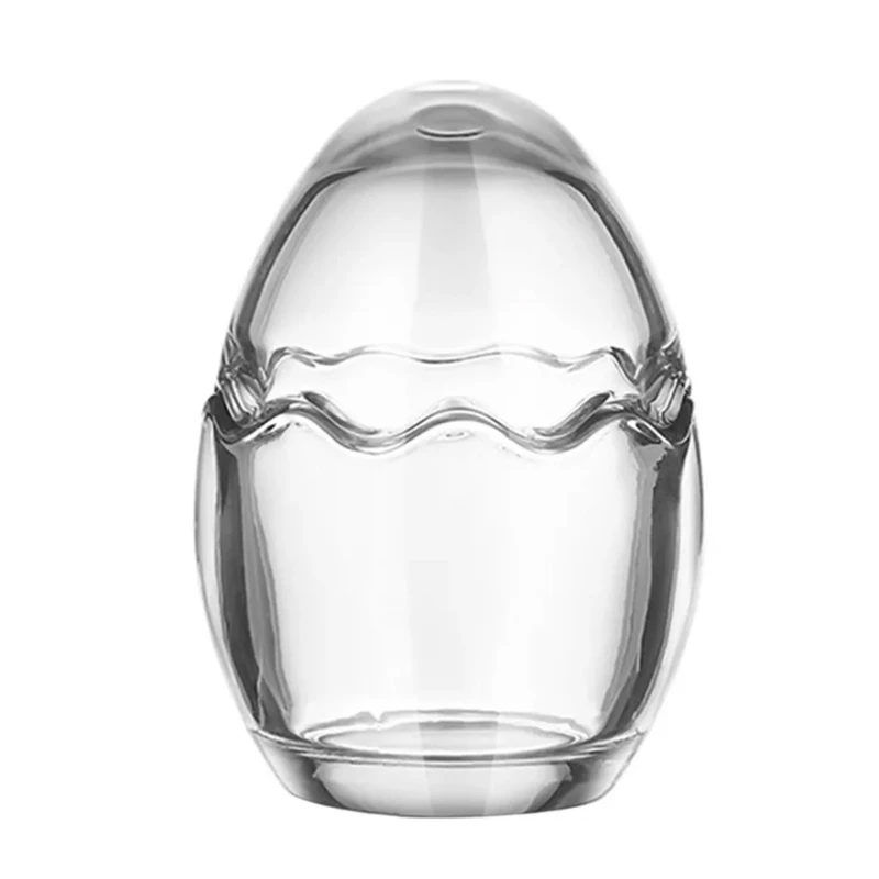 Стеклянный подсвечник в форме яйца по обету прозрачные подсвечники банка для