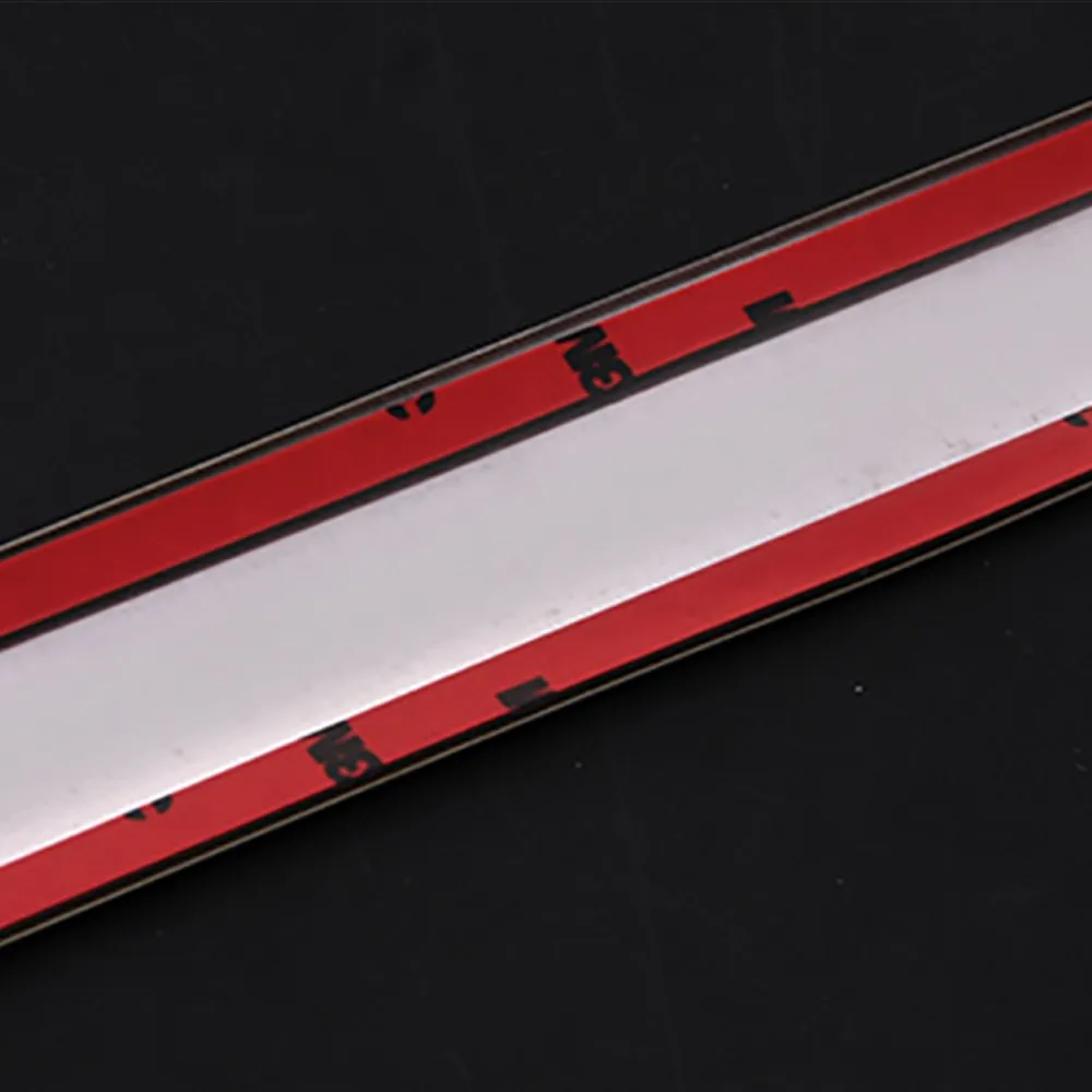 JY 4 шт. SUS304 нержавеющая сталь дверь боковая Нижняя отделка крышка автомобильный