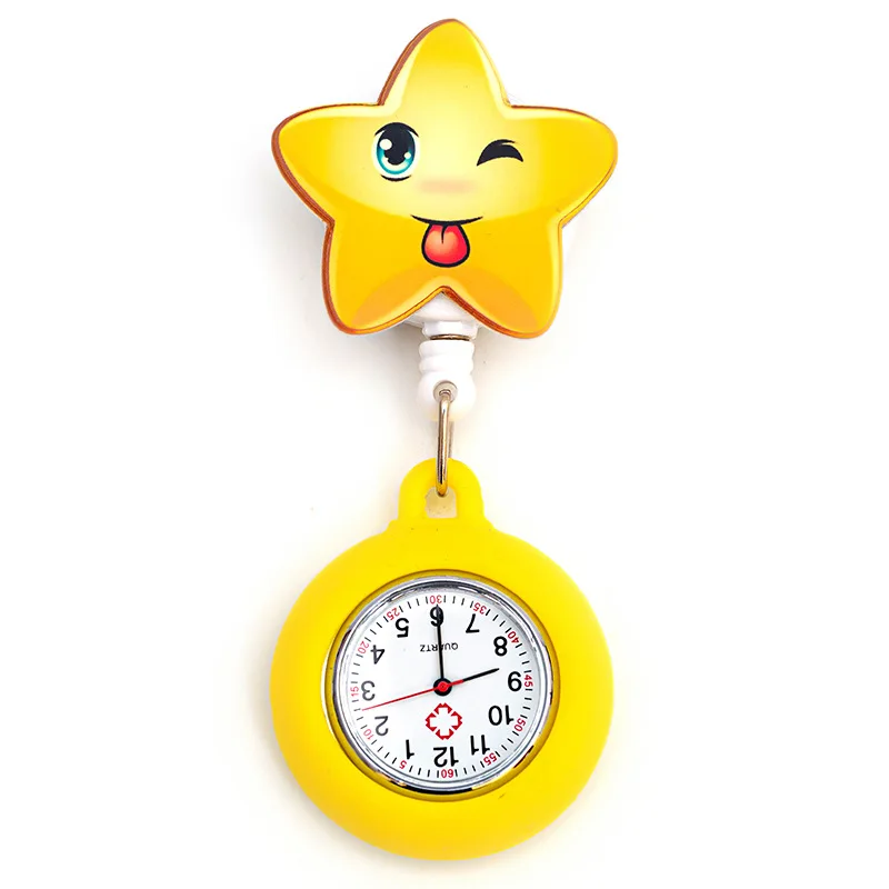 Men Doctor Cute Nurse Scalable Watches Clock Student Pocket Watch Luminous Portable Nurse Pocket Watch Nurse Gifts Fob Watches