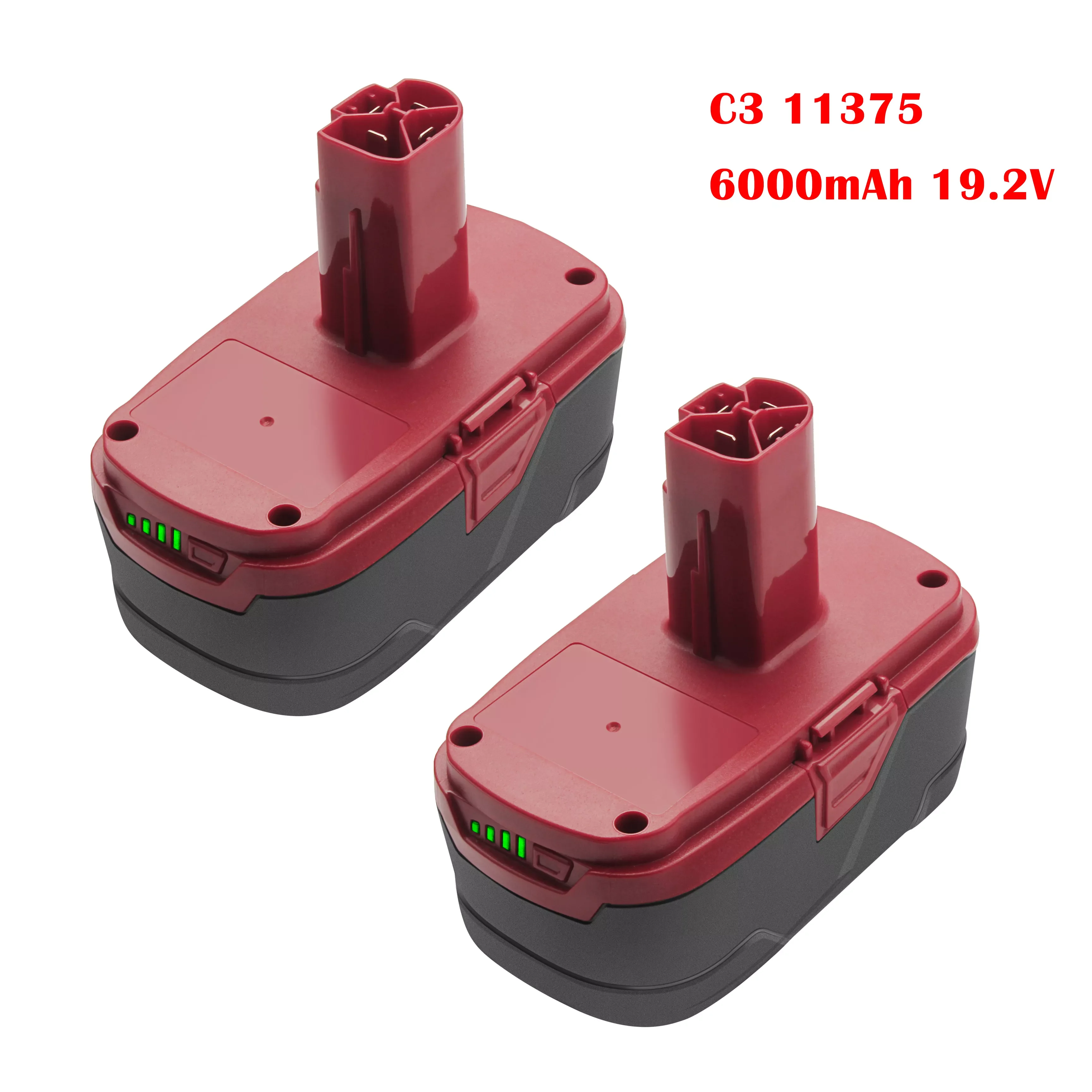 

2023NEW 6000mAh 19.2V Li-ion C3 Replacement Battery for Craftsman Battery XRP 315.115410 315.11485 130279005 1323903 120235021