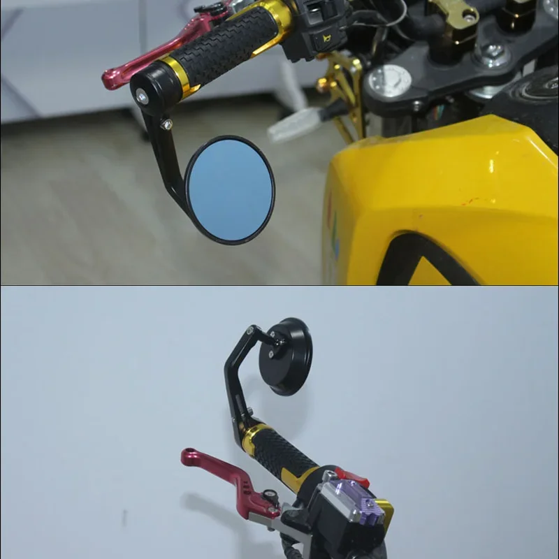 Мотоциклетные зеркала заднего вида 7/8 дюйма 22 мм наконечник ручки для Piaggio MP3 250 300