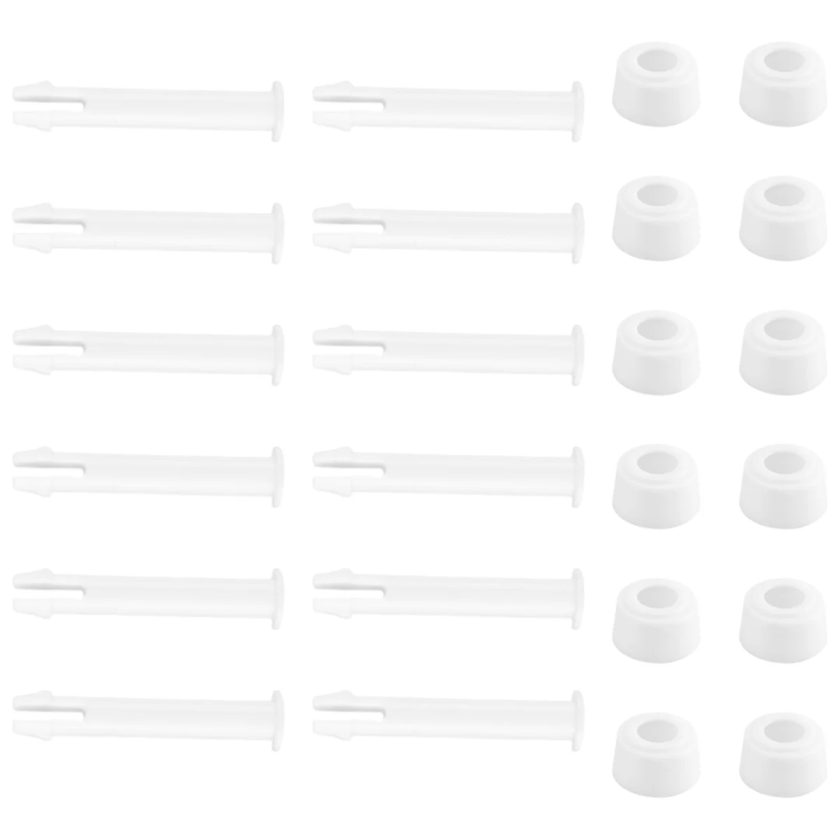 12 шт. пластиковые штифты для соединения бассейна и резиновых уплотнений деталей