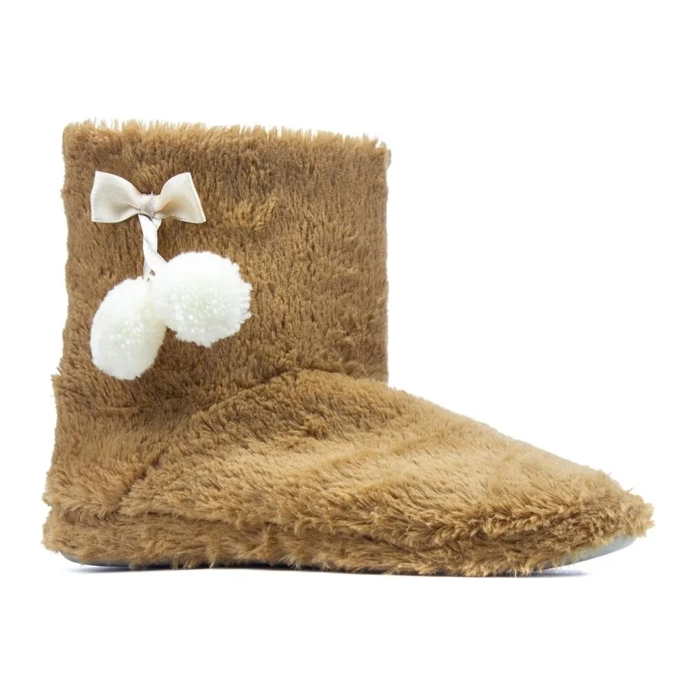 

Dorlie Çinçila Women Panduf Home Botu Home Shoe Taba-39