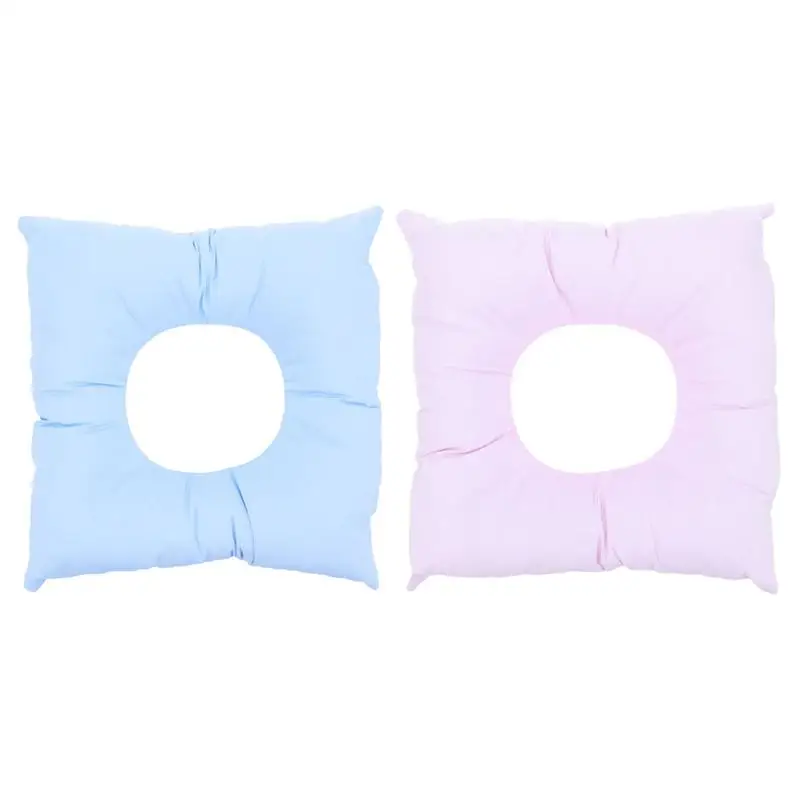 

2Pcs Spa Salon Face Down Cushion Pillow Washable Reusable Cotton Pillow