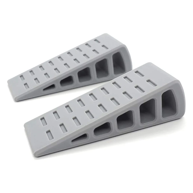 

Laptop Stand Desktop Non-Slip Stand Durable Ultra-Compact Computer Keyboard Vertical Ventilation Stand 2 Pcs (Gray)