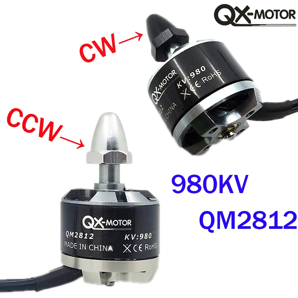 QX-Motor QM2812 (2212)CW/CCW 980KV Бесщеточный двигатель для F330 F450 F550 RC игрушки с дистанционным