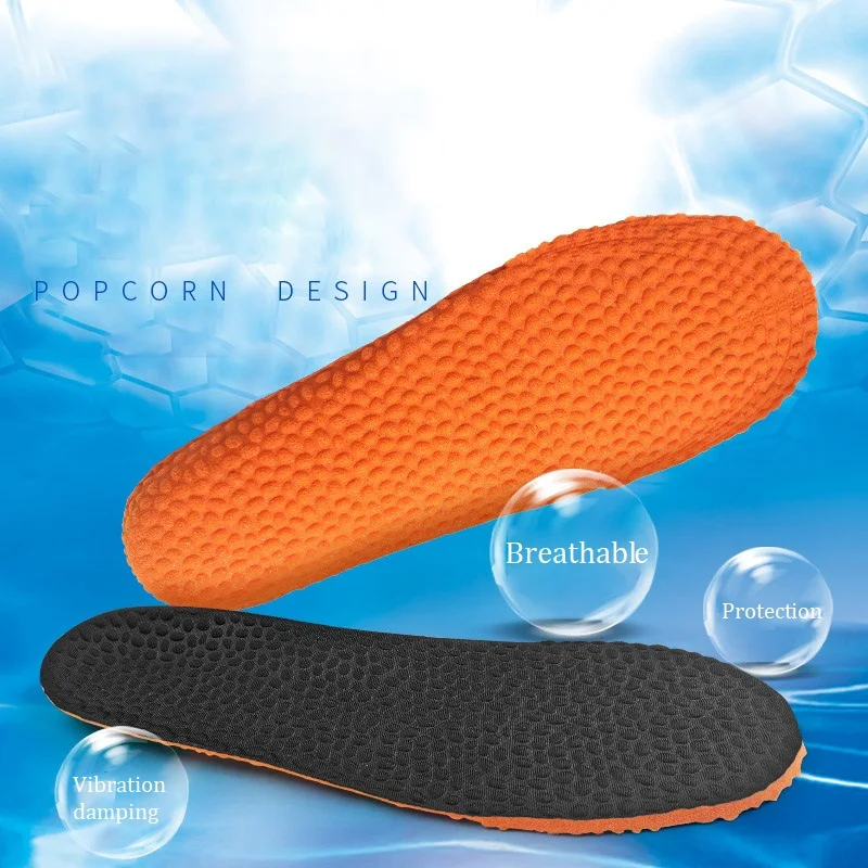 

Memory Foam Insoles For Shoes Popcorn ​Insoles Breathable Cushion Sports Insoles For Man Women Orthopedic Insoles Feet Care