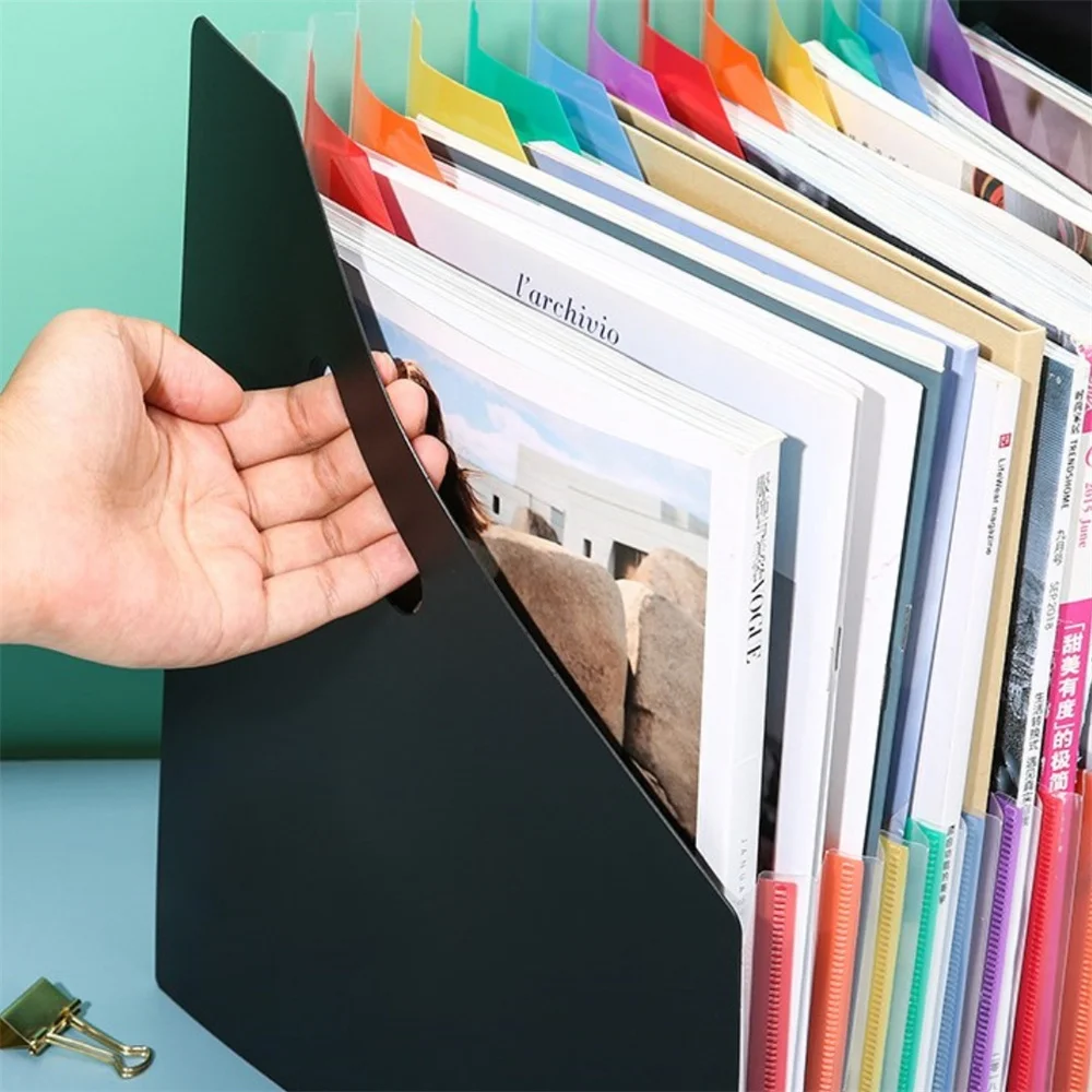 Новинка 2024 настольный органайзер папка стоячий для документов аккордеон