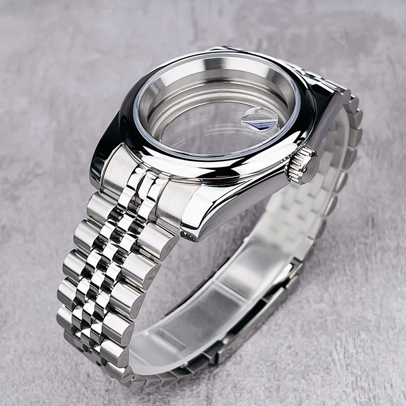 NH35 Корпус даты Oyster Bezel 39 мм Сапфировое стекло для мужчин часов Подходит NH36