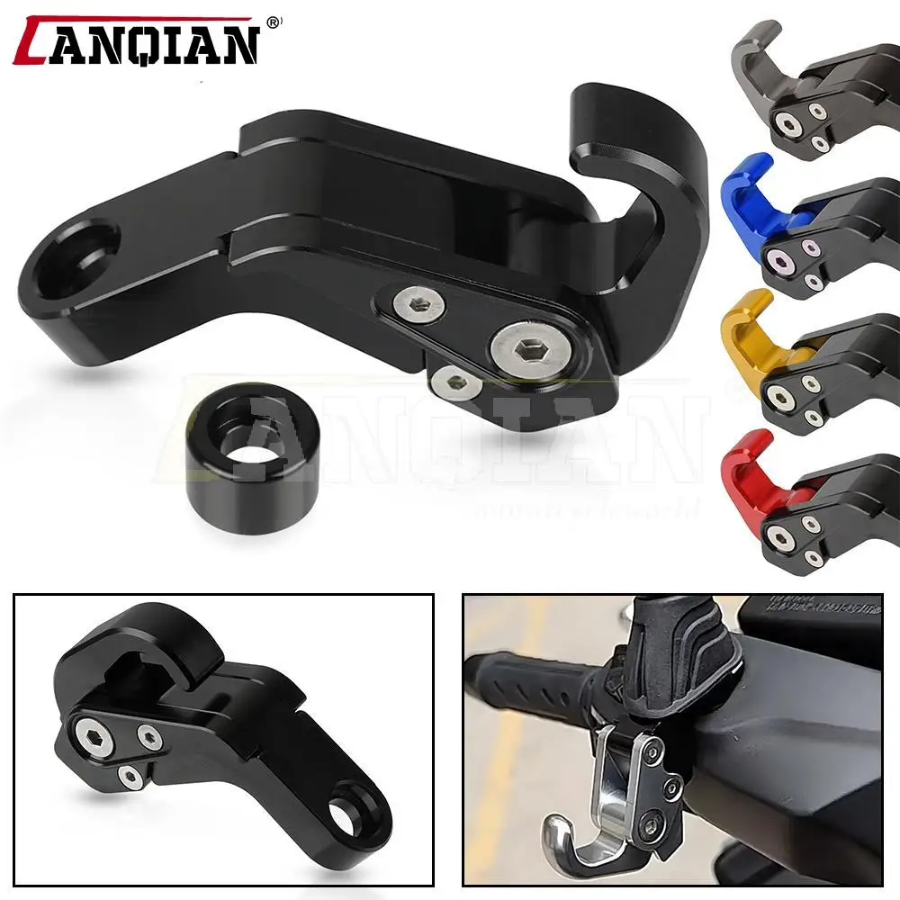 

Motorcycle Front Luggage Hook Hanger Claw Crotchet Grip For YAMAHA XMAX300 XMAX 300 2020 2021 2022 Helmet Holder Mirror Rod Hook