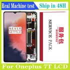 Оригинальный дисплей 6,55 дюйма на замену для OnePlus 7T AMOLED LCD кодирующий преобразователь сенсорного экрана в сборе для экрана дисплея 1 + 7T