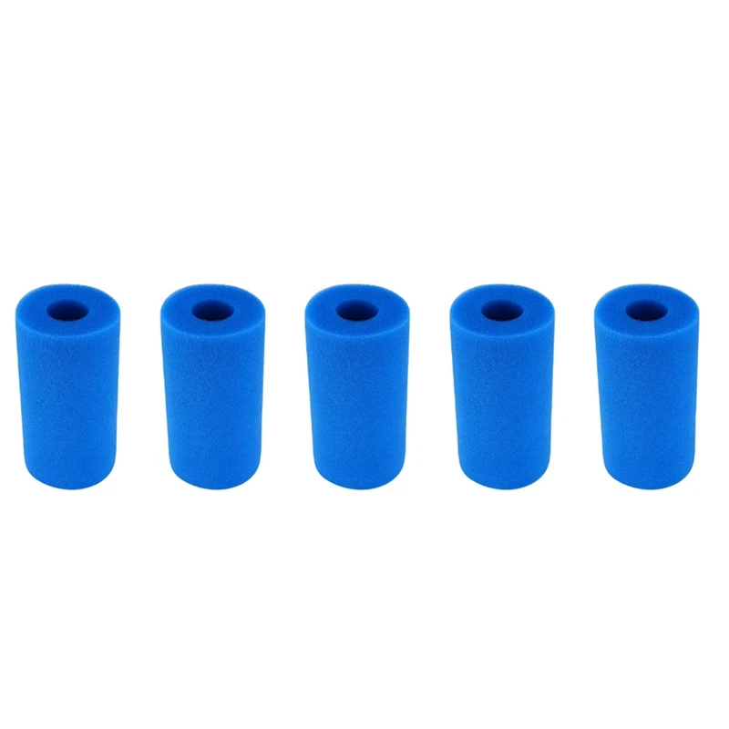 

5 шт., многоразовые губки-фильтры для очистки воды