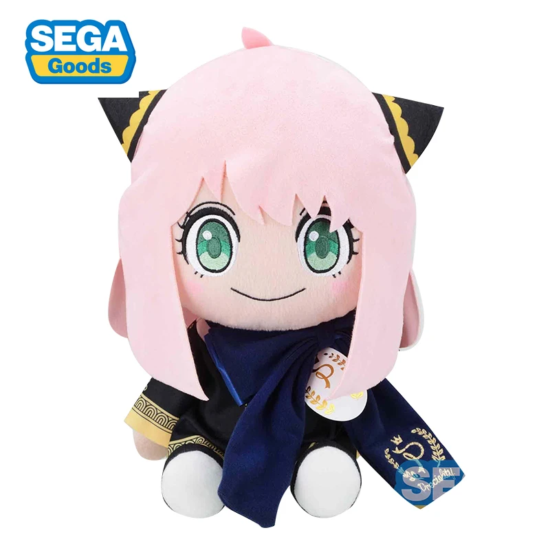 

Оригинальная плюшевая игрушка SEGA для всей семьи шпионов, куклы подательщика фуфу, 19 см, аниме фигурка, коллекционные плюшевые игрушки для мальчиков, подарок