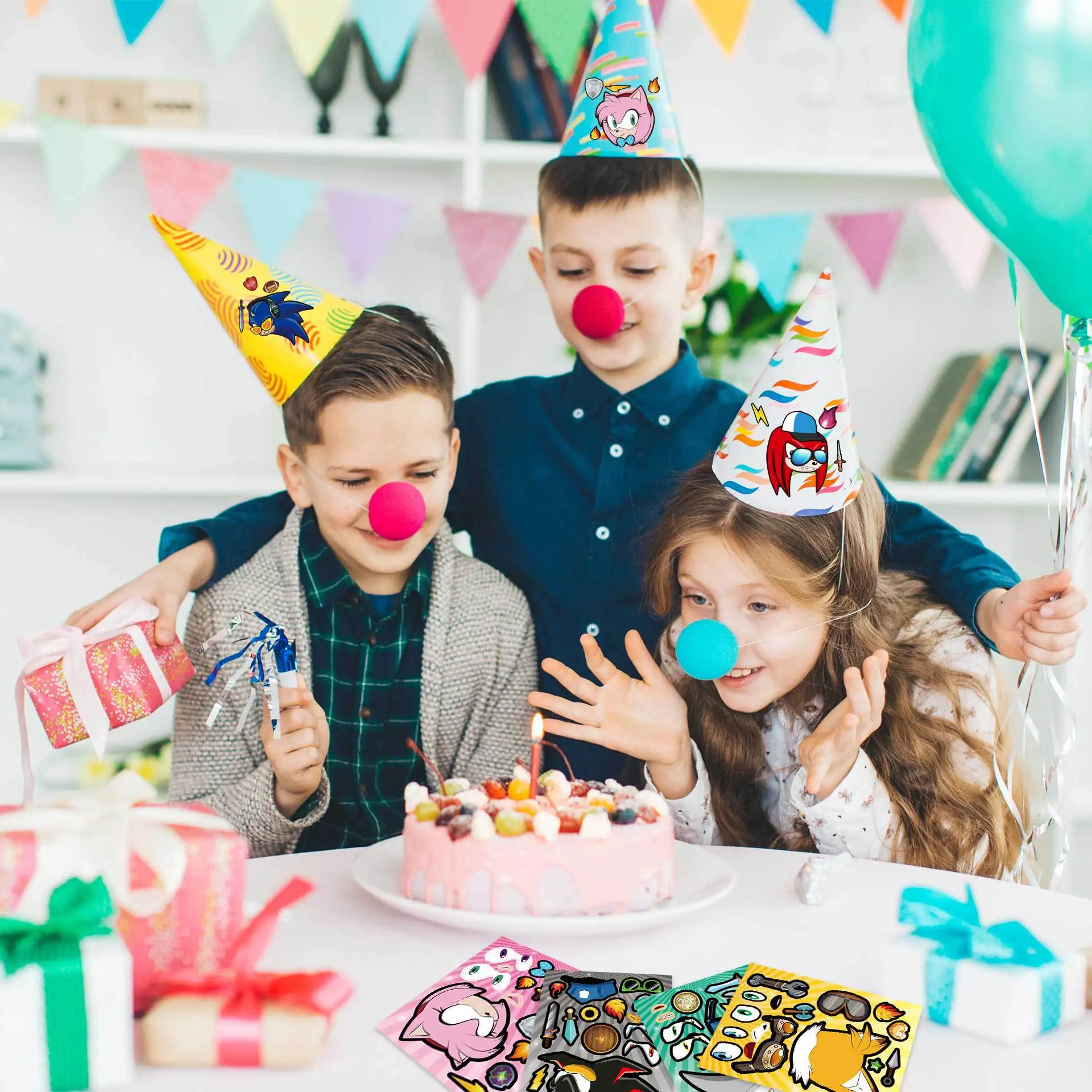 Sonic Knuckles Shadow Silver Tails аниме фигурка бумага для родителей и детей интерактивная