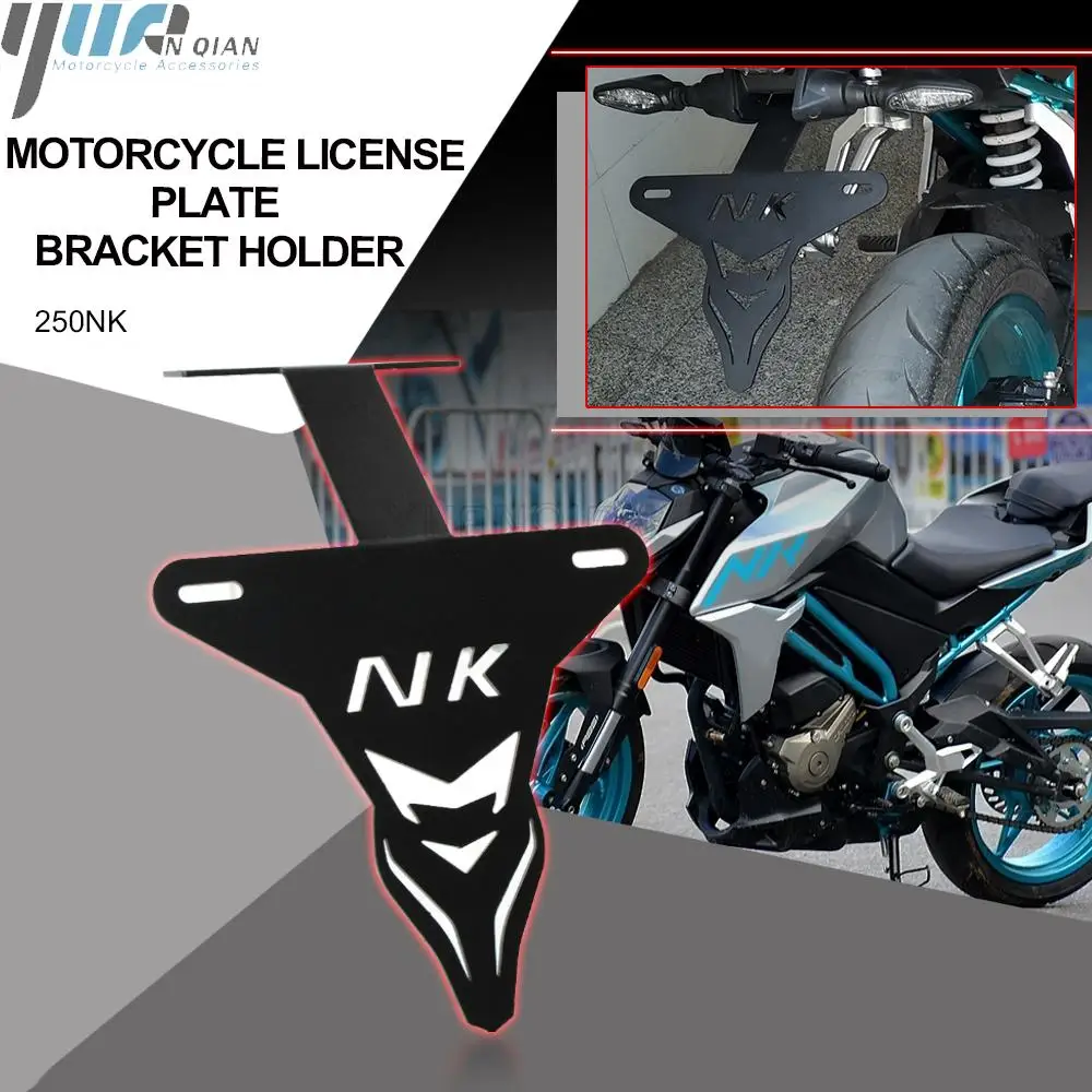 

Motorcycle Accessories License Plate Bracket Holder Fender Eliminator Tail Tidy For CFMOTO CF 250NK NK300 NK250 300NK 250 NK 300