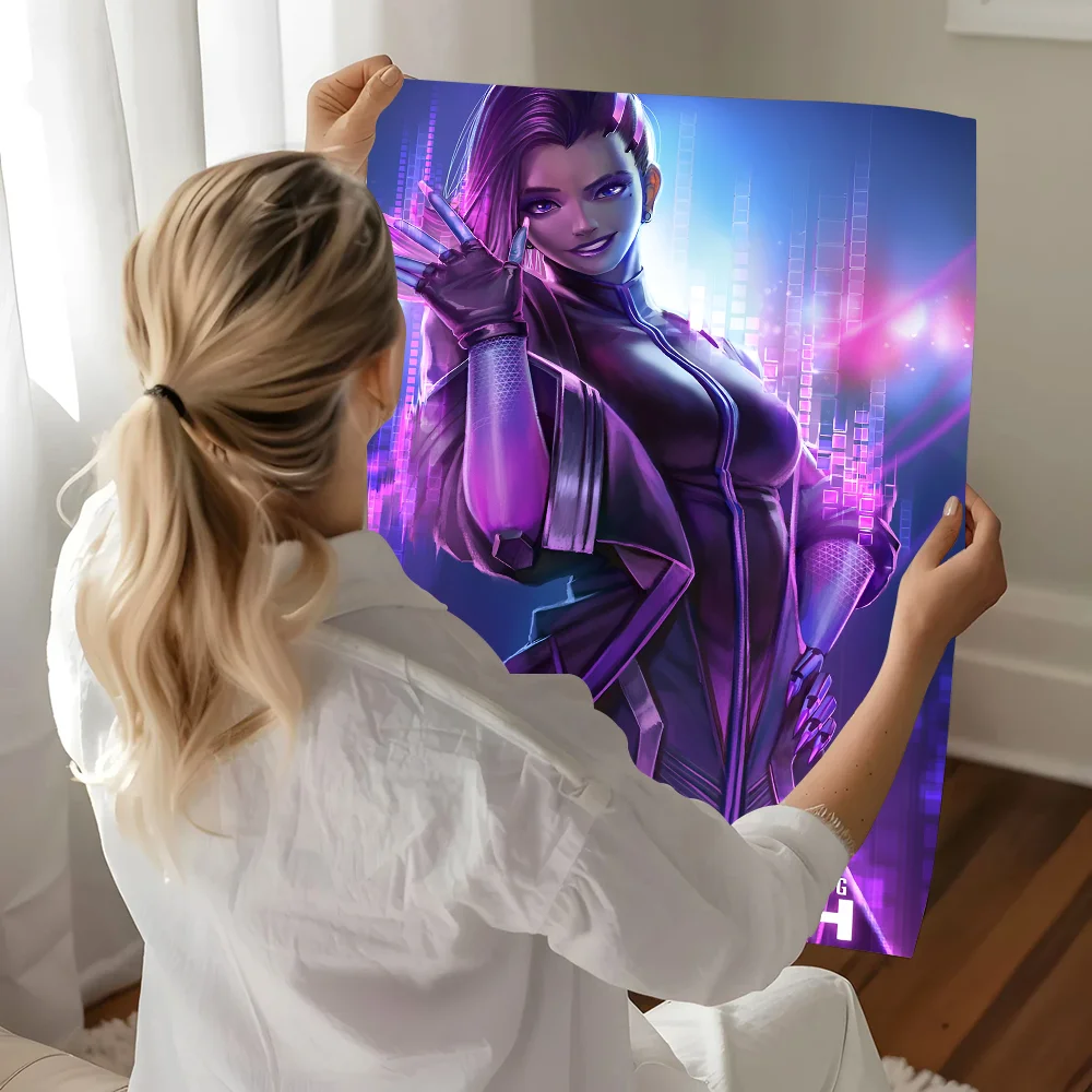 Винтажный Плакат Overwatch Game Клейкий Настенный Художественный Декор Для Домашнего