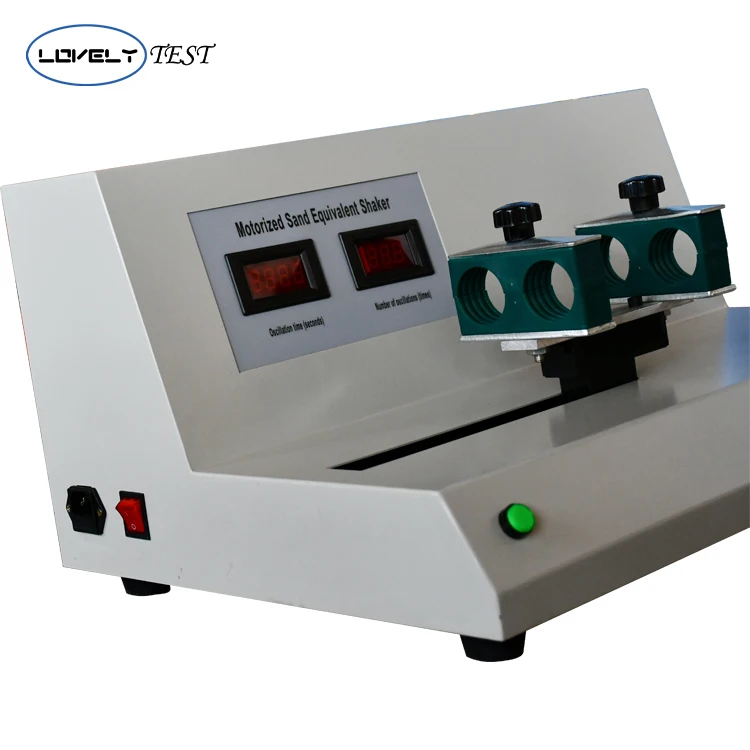

Моторизованный эквивалент песка шейкер стандартный песок эквивалентный испытательный аппарат