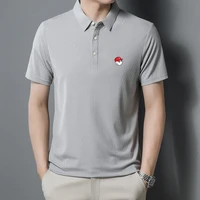 mens golf shirts 2022 summer quick drying comfortable breathable polo t shirt high quality short sleeve top golf wear man top