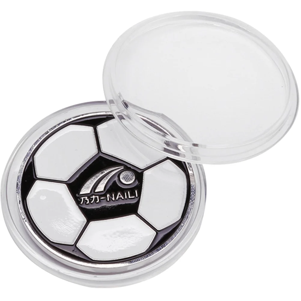 

Competition Referee Coin Football Soccer Coin Convenient Judge Coin