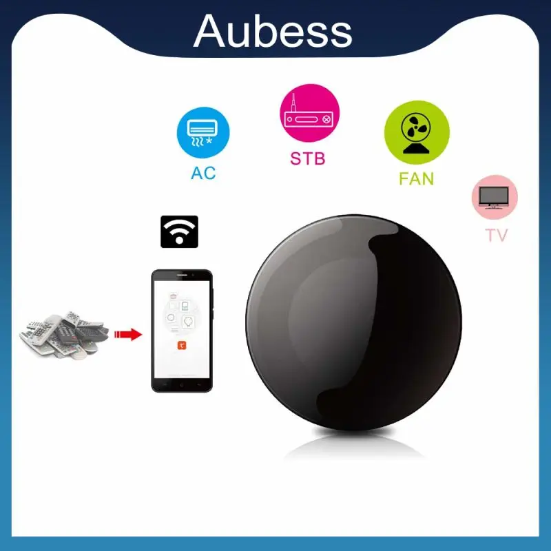 

Diy Smart Home Universal Remote Wireless Tuya Wifi Ir Remote Controller App Control Work With Alexa Google Home