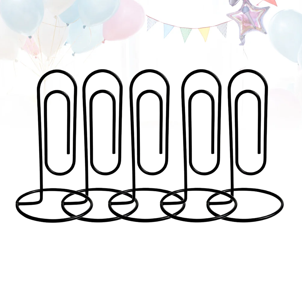 

Зажимы для бумаги универсальные портативные Нескользящие, 5 шт.