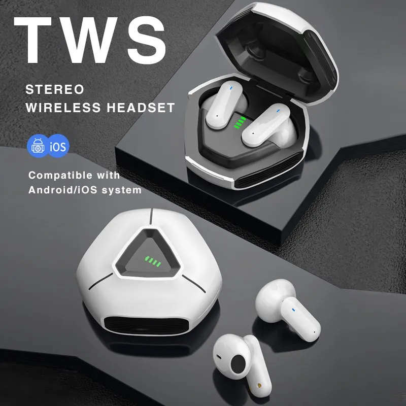 NEW Wireless Headphones 5.2 Bluetooth Earphones Dual Stereo HIFI Lossless Sound Headsets Sports Mini TWS Earbuds For Smartphones