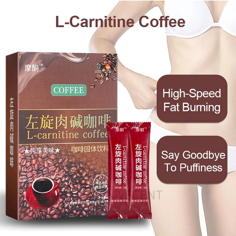 

Original L-Carnitine Instant Coffee for Weight Loss Slimming Coffee Women Men Obesity Slimming Products Detox Tea Weight Loss