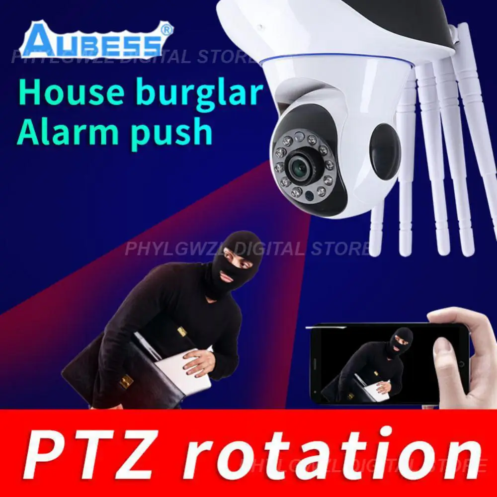 

Wireless Cctv Camera Voice Monitoring 5 Antenna Baby Monitor Two-way Voice Call Surveillance Camera Ip Camera 720p Home Security