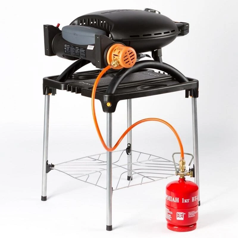 Газовый гриль O-GRILL 500M bicolor black-green + адаптер А |