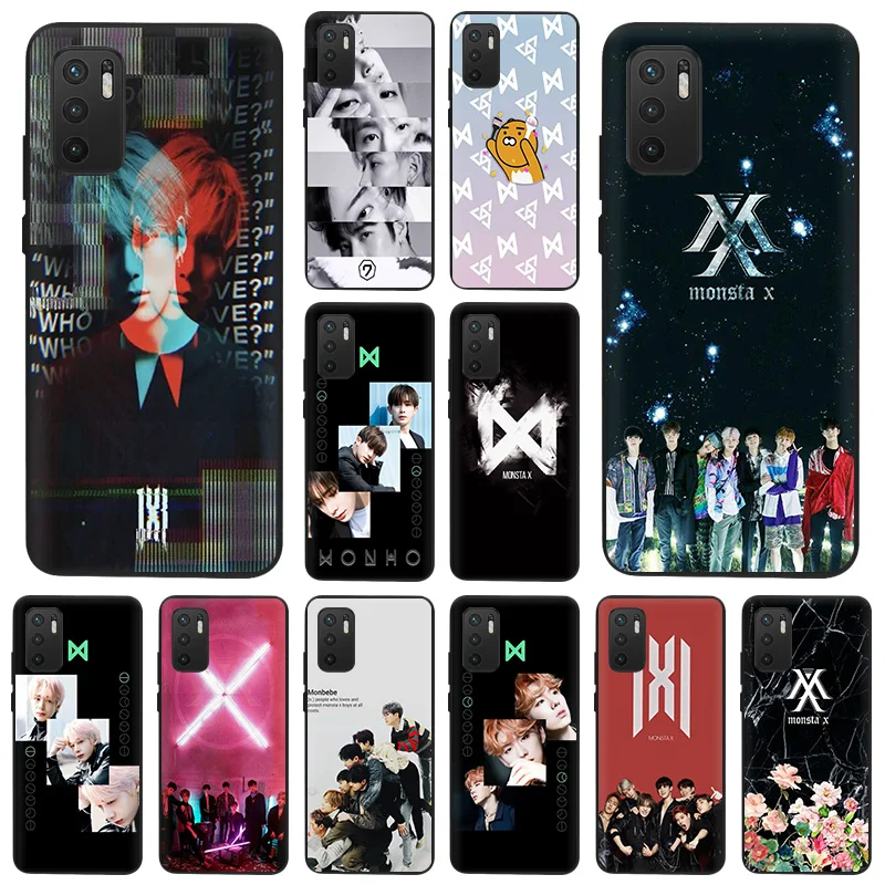 Чехол для телефона Xiaomi Redmi Note 11 9 Pro Max 10 5G 8T 9T 9s 9C 7a 7 9A 8 8A Monsta X Boy роскошный мягкий