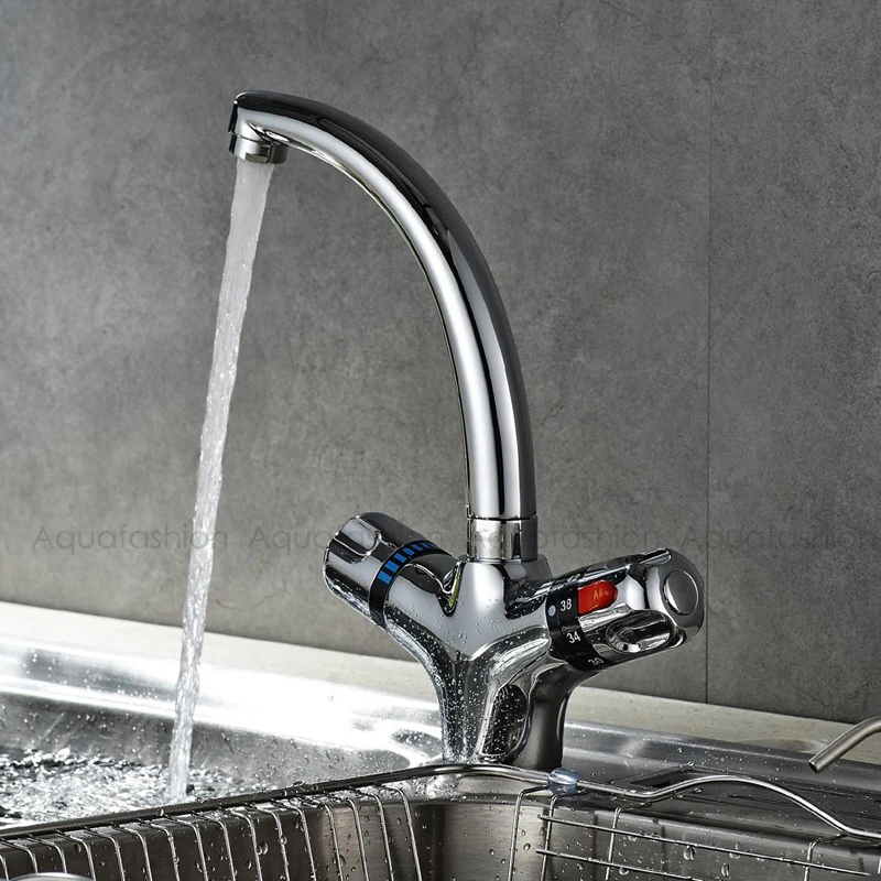 

Термостатический смеситель для раковины AQUAFASHION