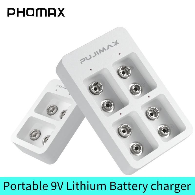 Зарядное устройство для литий-ионных аккумуляторов PHOMAX с 2/4 слотами