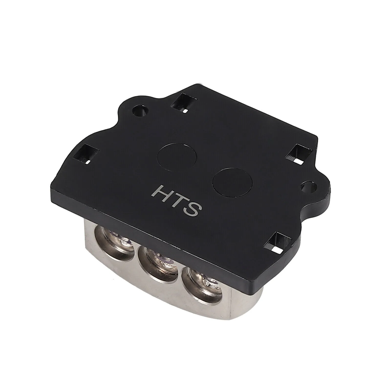 

1 In 3 Out Car Power Distributor Block Audio Deep Wire Recesses Zinc Alloy