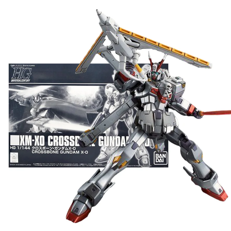 Anime Figures Pb Hg 1/144 Xm-x0 Crossbone Mobile Suit Gunpla Action Figure Toys For Boys Gift