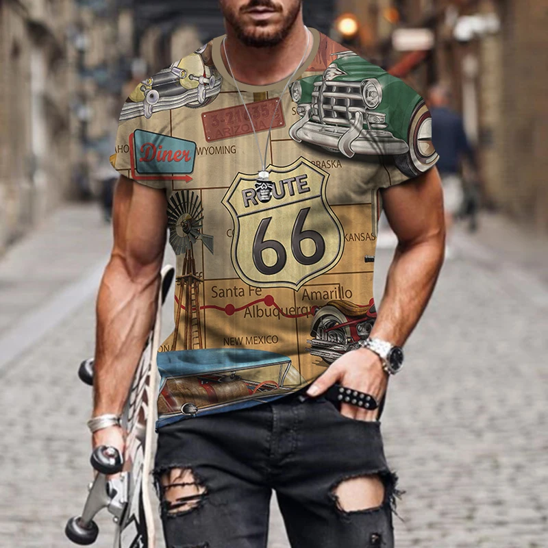 

Футболка мужская с круглым вырезом, модная повседневная тенниска оверсайз в стиле Харадзюку, с короткими рукавами, с 3d-изображением вихревы...