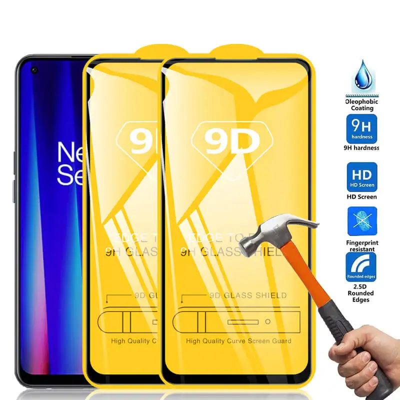 

2 шт., Защитное стекло для Oneplus Nord CE 2