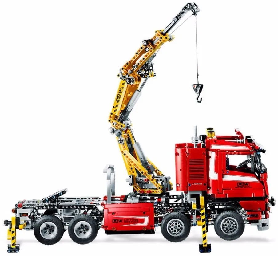 Конструктор Lepin Technics 20013 Грузовой кран Technic 8258|Technic/Электронный Конструктор| |