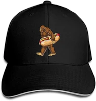 cotton bigfoot hotdog unisex sandwich cap sports cap