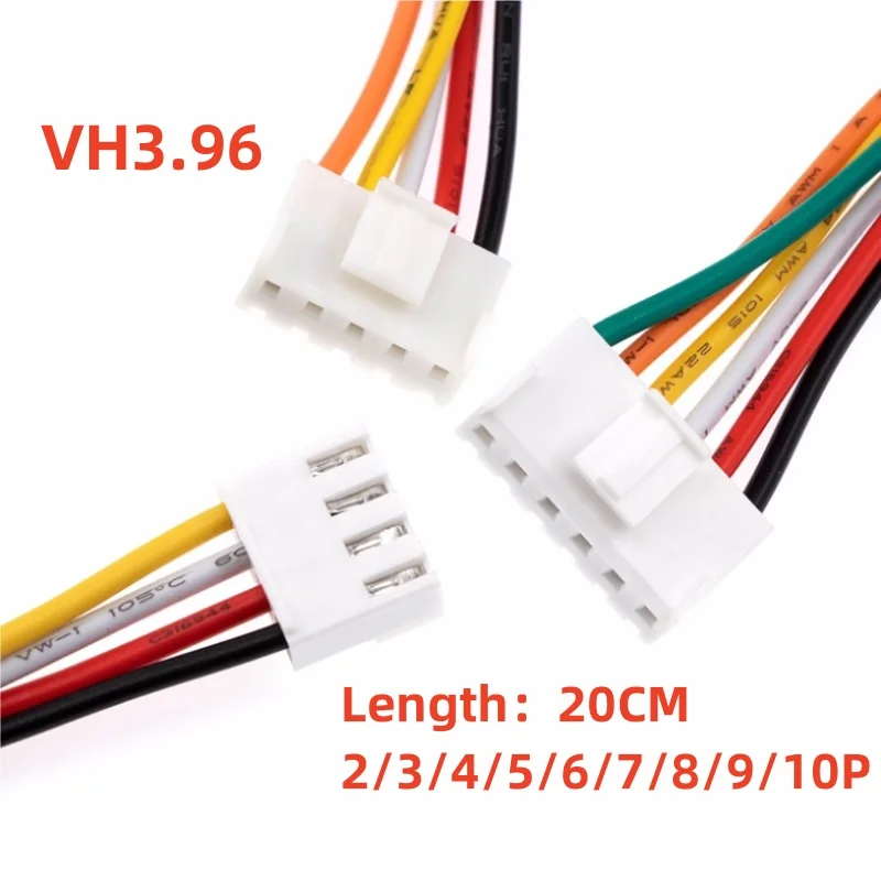 

JST VH3.96 VH 3,96 мм гнездовой разъем 2-10 Pin 22AWG 20 см