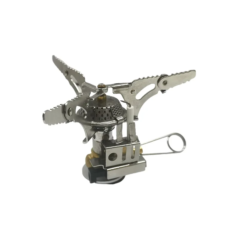 Мини-портативная газовая плита из сплава Оборудование для приготовления пищи в