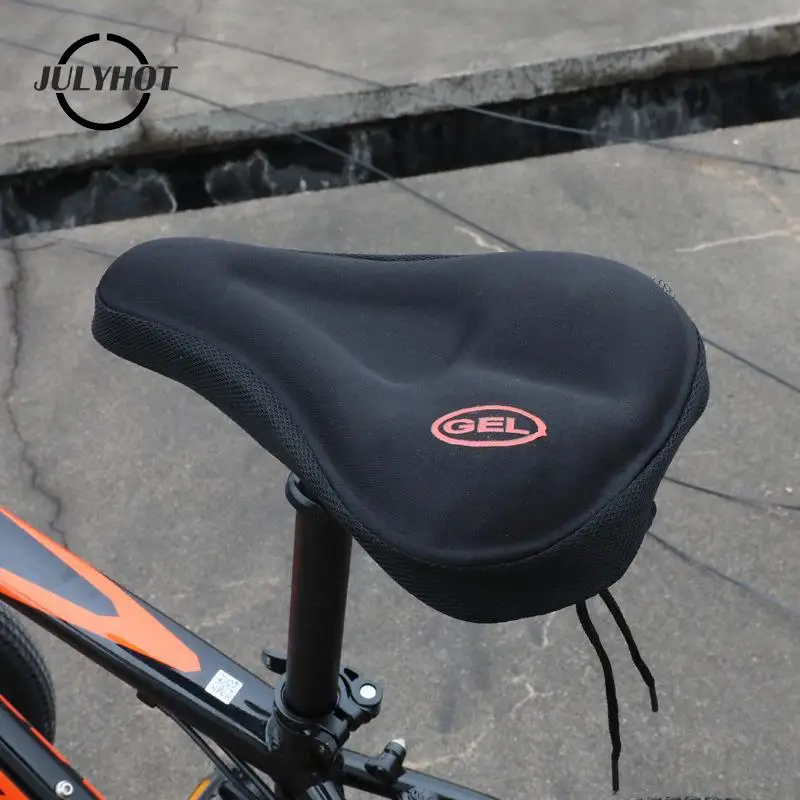 3D Universal Gel Pad Bicycle Saddle Cover Cycling Seat Cushion Soft Thick Bike Bike Riding Seat Sitting Protector Bike Part