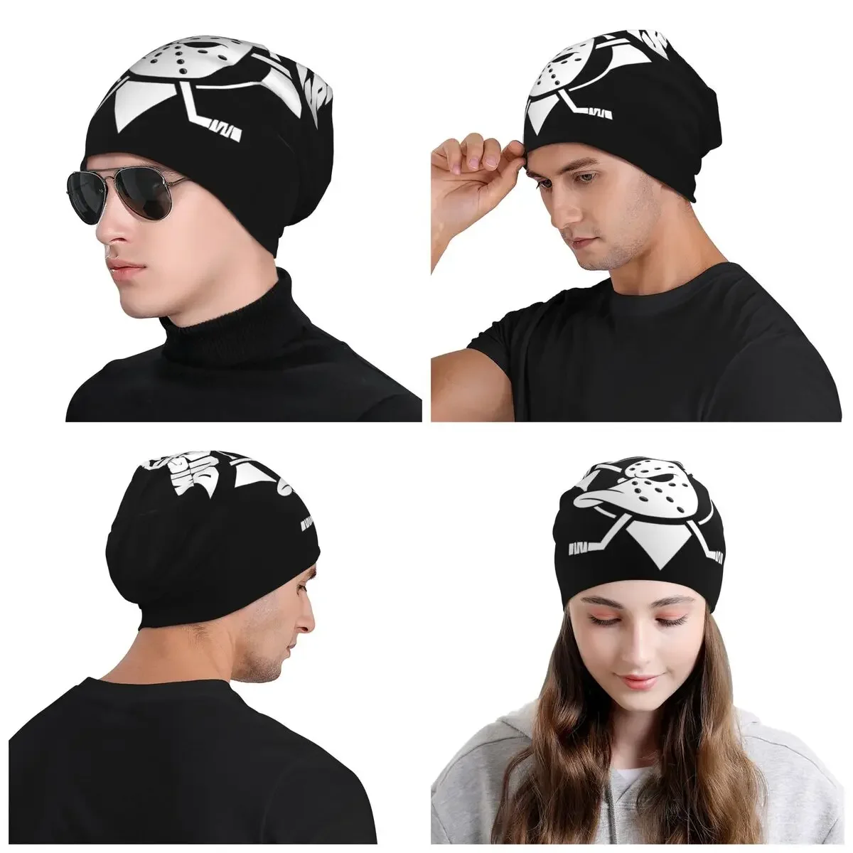Mighty Duck ANA Альтернативный логотип Skullies Шапки Кепки Мужчины Женщины Унисекс