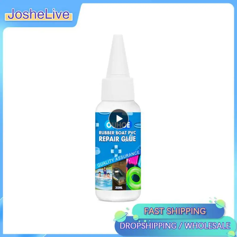 

30ml Strong Repair Glue Swimming Pool Adhesives Lifebuoy Pad Repair Glue Waterproof Adhesive Sealant For Rubber Boat Pvc Glue