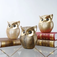nordic style simple light luxury resin owl crafts home decorations home living room bedroom desktop decoration gifts