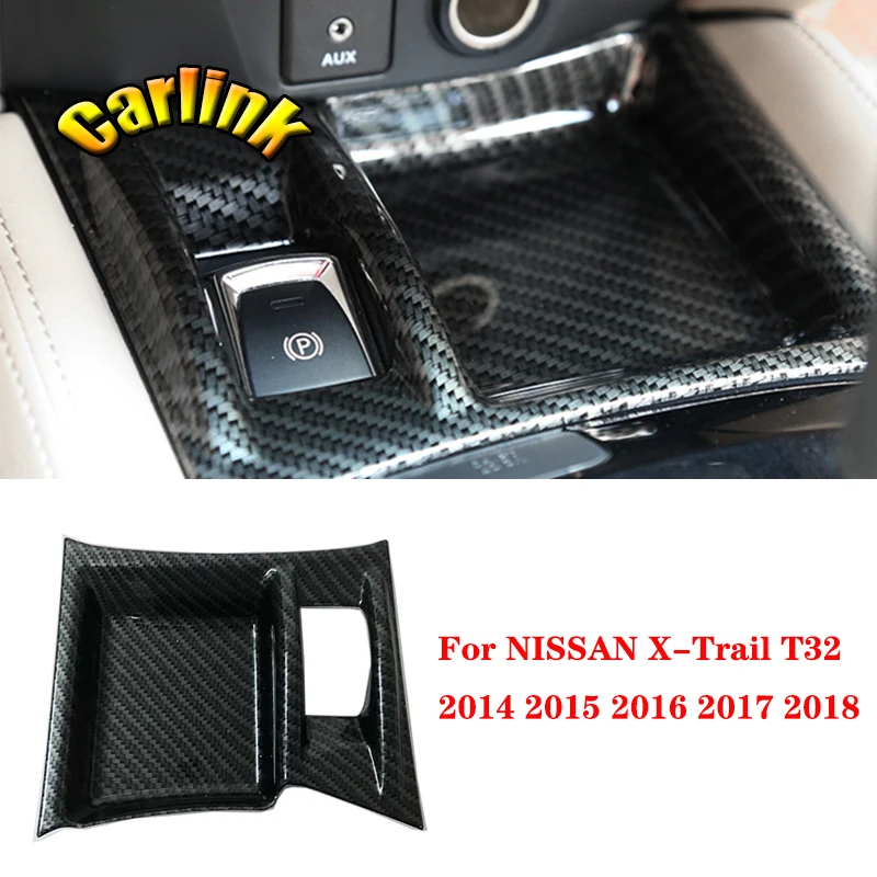 

Для Nissan X-Trail X Trail T32 Rogue 2014-2018 ABS Матовый/хром/углеродное волокно задняя коробка Air AC Vent Outlet аксессуары 1 шт.